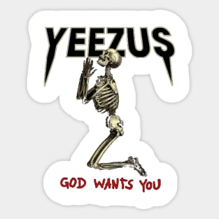 God wants you Sticker